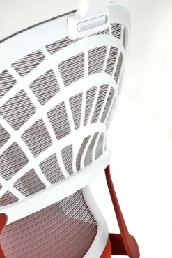 Halmar Fotele*VESUVIO 2 fotel gabinetowy cynamonowy / biały1 sztuka