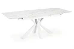 Halmar Stoły*VIVALDI stół rozkładany blat - biały marmur, nogi - biały (2p=1szt)1 sztuka