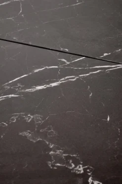 Halmar Stoły*VOLANT 140 stół rozkładany, blat - czarny marmur, nogi - dąb złoty / czarny (3p=1szt)1 sztuka