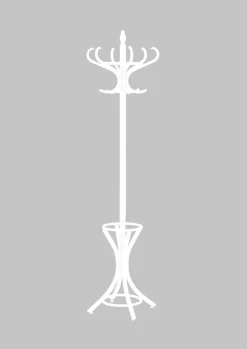 Halmar Wieszaki*W30 wieszak biały (1p=1szt)1 sztuka