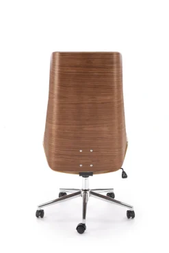 Halmar Fotele*WEBSTER fotel gabinetowy orzechowy/beżowy1 sztuka