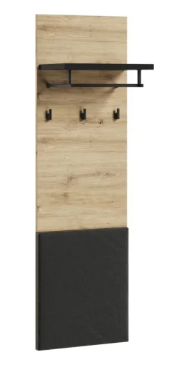 Lenart Wieszaki Do Przedpokoju|Wieszaki*Wieszak do przedpokoju Quant QG-07 dąb artisan
