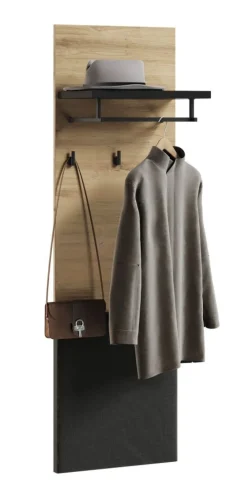 Lenart Wieszaki Do Przedpokoju|Wieszaki*Wieszak do przedpokoju Quant QG-07 dąb artisan