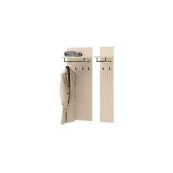 Lenart Wieszaki Do Przedpokoju|Wieszaki*Wieszak do przedpokoju TREND TG-06 Beż piaskowy + czarny