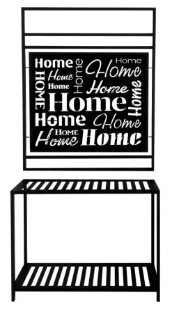 ArteHome Wieszaki*Wieszak loftowy 80-100/210cm metalowy Home na ubrania i dodatki w minimalistycznym stylu