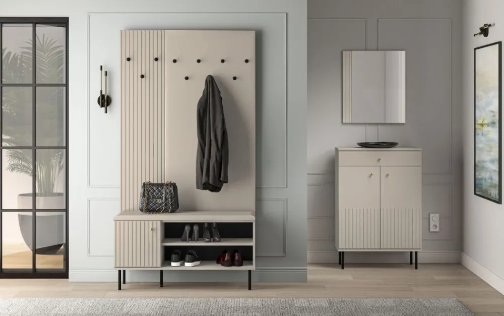 ML Meble Wieszaki*Wieszak z lamelami 3W Sophie 17