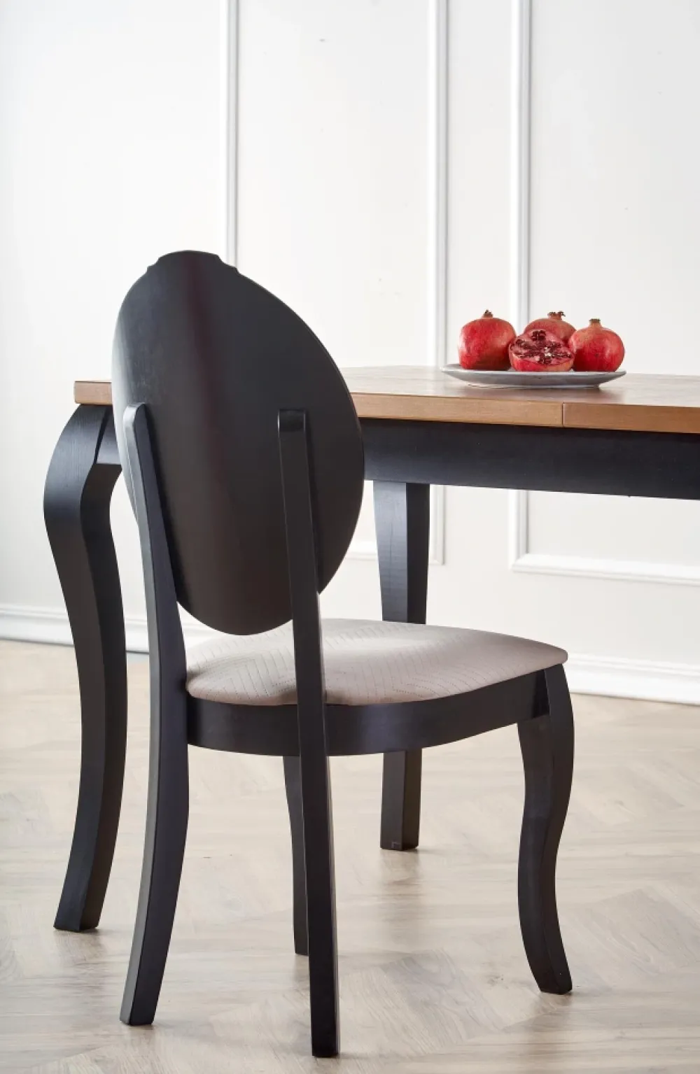 Halmar Stoły*WINDSOR stół rozkładany 160-240x90x76 cm kolor ciemny dąb/czarny (2p=1szt)1 sztuka