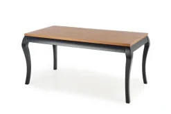 Halmar Stoły*WINDSOR stół rozkładany 160-240x90x76 cm kolor ciemny dąb/czarny (2p=1szt)1 sztuka