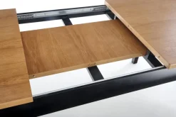 Halmar Stoły*WINDSOR stół rozkładany 160-240x90x76 cm kolor ciemny dąb/czarny (2p=1szt)1 sztuka