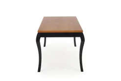 Halmar Stoły*WINDSOR stół rozkładany 160-240x90x76 cm kolor ciemny dąb/czarny (2p=1szt)1 sztuka