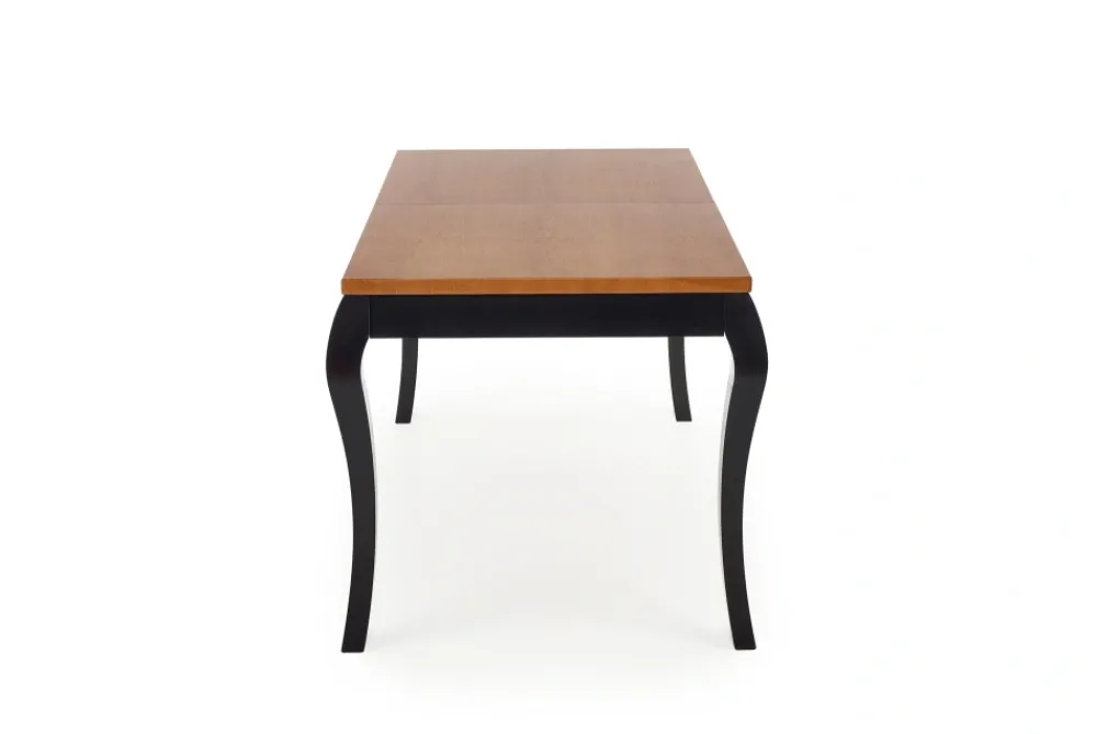 Halmar Stoły*WINDSOR stół rozkładany 160-240x90x76 cm kolor ciemny dąb/czarny (2p=1szt)1 sztuka