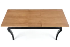 Halmar Stoły*WINDSOR stół rozkładany 160-240x90x76 cm kolor ciemny dąb/czarny (2p=1szt)1 sztuka