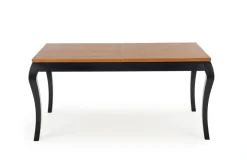 Halmar Stoły*WINDSOR stół rozkładany 160-240x90x76 cm kolor ciemny dąb/czarny (2p=1szt)1 sztuka