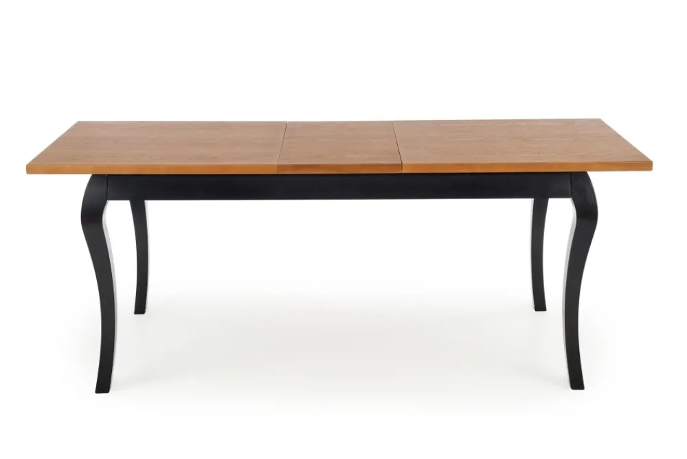 Halmar Stoły*WINDSOR stół rozkładany 160-240x90x76 cm kolor ciemny dąb/czarny (2p=1szt)1 sztuka