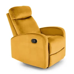 Halmar Fotele*WONDER fotel rozkładany z funkcją kołyski, musztardowy (2p=1szt)1 sztuka