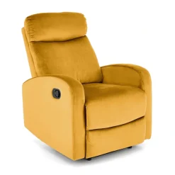 Halmar Fotele*WONDER fotel rozkładany z funkcją kołyski, musztardowy (2p=1szt)1 sztuka