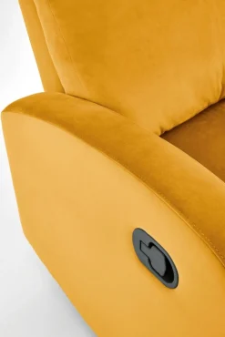 Halmar Fotele*WONDER fotel rozkładany z funkcją kołyski, musztardowy (2p=1szt)1 sztuka