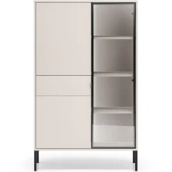 ML Meble Witryny Do Jadalni|Witryny Do Salonu*Wysoka kaszmirowa witryna Barnee 01