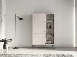 ML Meble Witryny Do Jadalni|Witryny Do Salonu*Wysoka kaszmirowa witryna Barnee 01