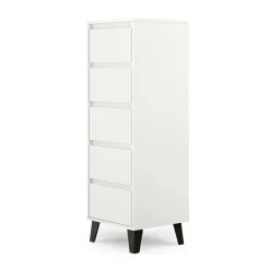 Mebelbos Komody Do Biura|Komody Do Przedpokoju*Wysoka komoda z pięcioma szufladami, skandynawska BORG