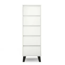 Mebelbos Komody Do Biura|Komody Do Przedpokoju*Wysoka komoda z pięcioma szufladami, skandynawska BORG