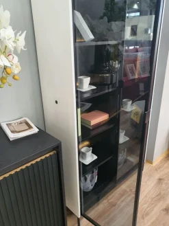 Lenart Szafki I Regały Do Biura|Witryny Do Jadalni*Wysoka szklana witryna Trend TR-07 dąb artisan