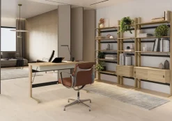 Dzieci Lenart Szafki I Regały Do Biura|Szafki I Regały Do Pokoju Młodzieżowego*Wysoki regał z półkami OLLIE OL-05 dąb olejowany+ czarny