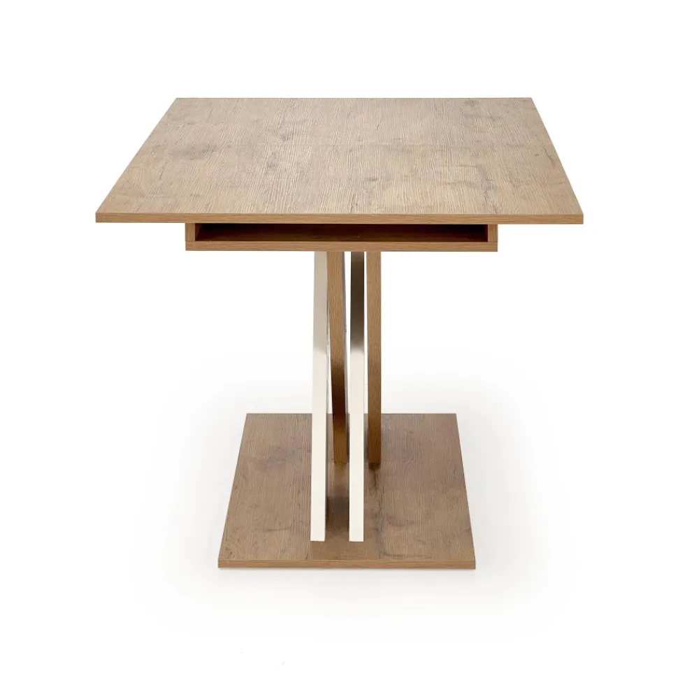 Halmar Stoły*XARELTO stół rozkładany dąb lancelot - biały (2p=1szt)1 sztuka