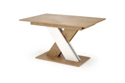 Halmar Stoły*XARELTO stół rozkładany dąb lancelot - biały (2p=1szt)1 sztuka