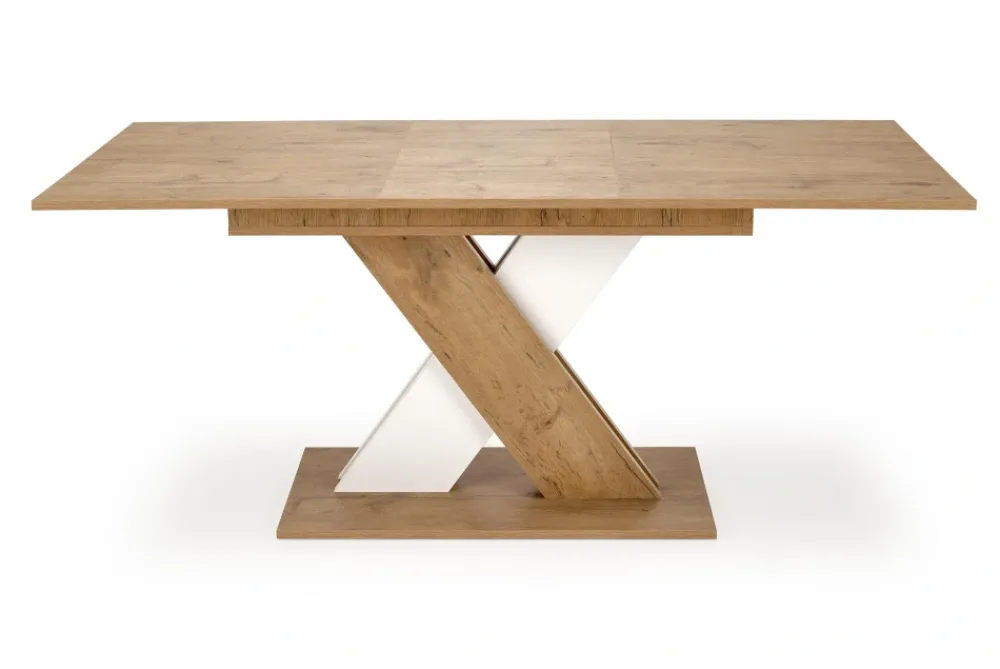 Halmar Stoły*XARELTO stół rozkładany dąb lancelot - biały (2p=1szt)1 sztuka