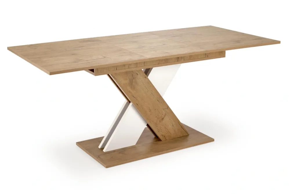 Halmar Stoły*XARELTO stół rozkładany dąb lancelot - biały (2p=1szt)1 sztuka