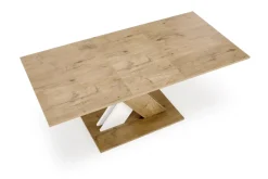 Halmar Stoły*XARELTO stół rozkładany dąb lancelot - biały (2p=1szt)1 sztuka