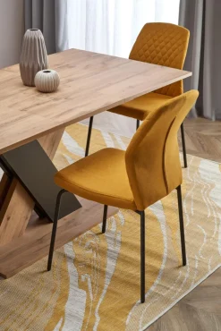 Halmar Stoły*XARELTO stół rozkładany dąb wotan - czarny (2p=1szt)1 sztuka