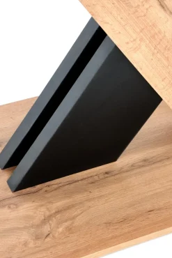 Halmar Stoły*XARELTO stół rozkładany dąb wotan - czarny (2p=1szt)1 sztuka