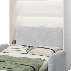 Lenart Tapczany|Zagłówki Do Półkotapczanu*ZAGŁÓWEK TAPICEROWANY GRANATOWY do półkotapczanu BED CONCEPT TKANINA SOLO 263