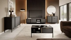 Laski Meble Zestawy Do Salonu*Zestaw mebli loftowych do salonu Lars