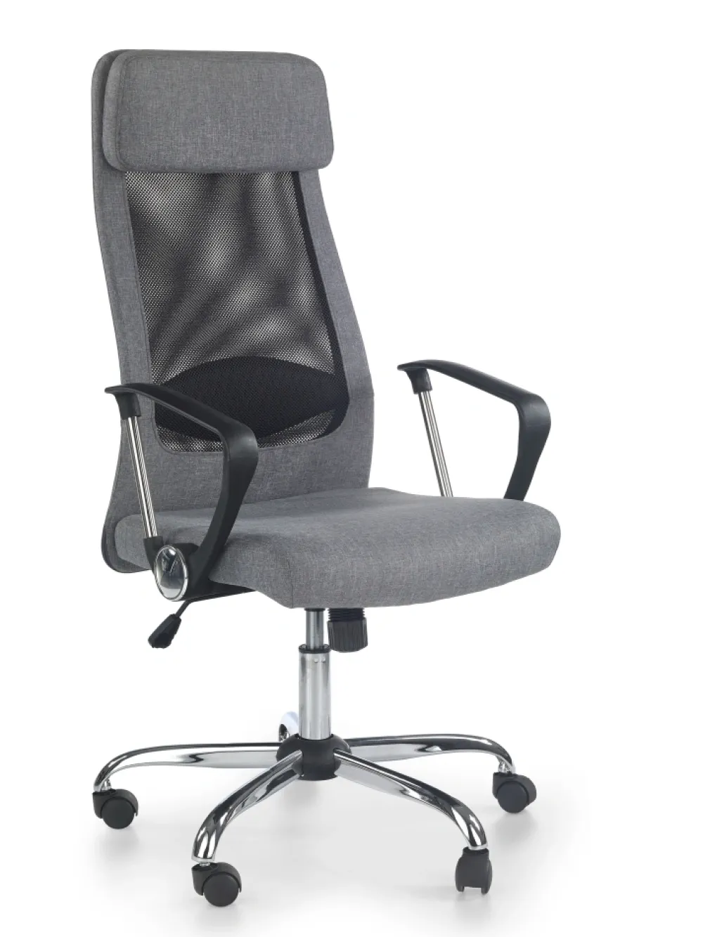 Halmar Fotele*ZOOM fotel pracowniczy tkanina popielaty1 sztuka